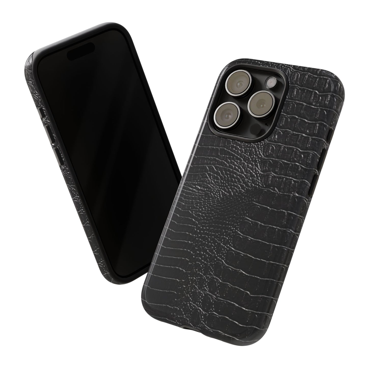 Avalible in Apple iPhone, Samsung Galaxy, and Google Pixel devices with premium-quality protective phone cases. Every case has double layers for extra durability and protection. The outer polycarbonate shell will resist daily impacts. A glossy or matte finish. : Materials: 100% polycarbonate (shell), 100% TPU (lining). Dual layer case for extra durability and protection. Supports wireless charging (not including MagSafe). Available with a glossy or matte finish.