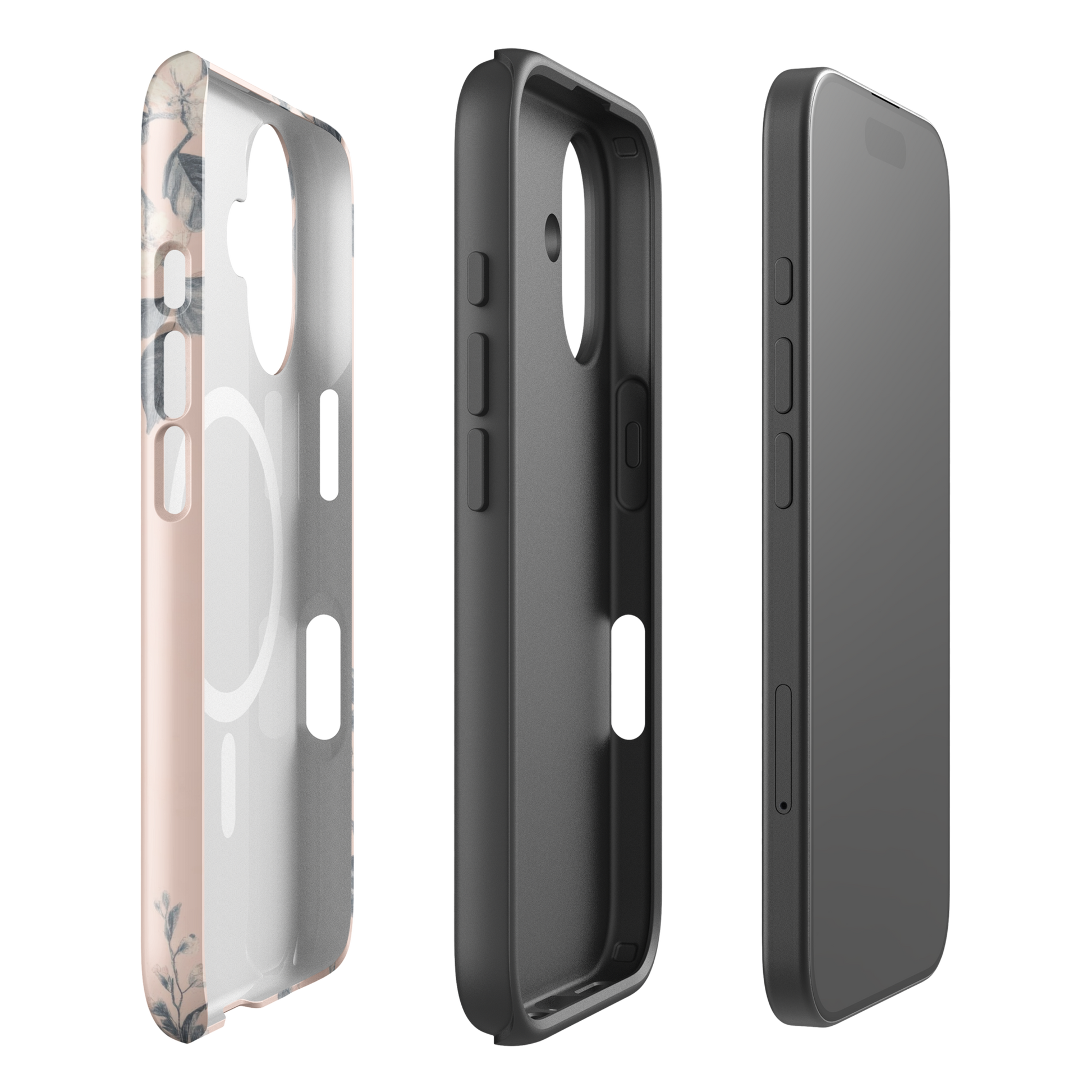 🐦 Blue Bloom Phone Case | Ultra MagSafe® Tough Case for iPhone®